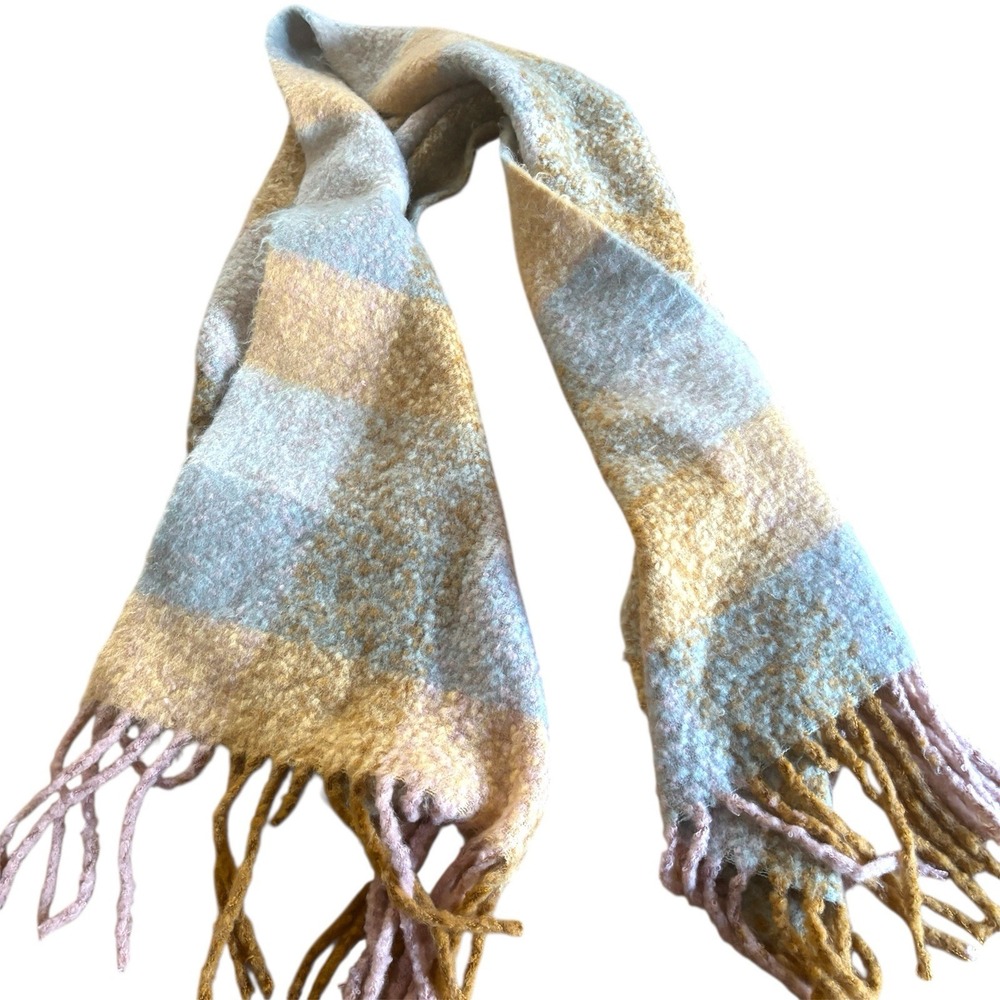 Madewell Large Scarf One Size‎ Multicolor Comfy Bohemian Winter Sustainable Soft
